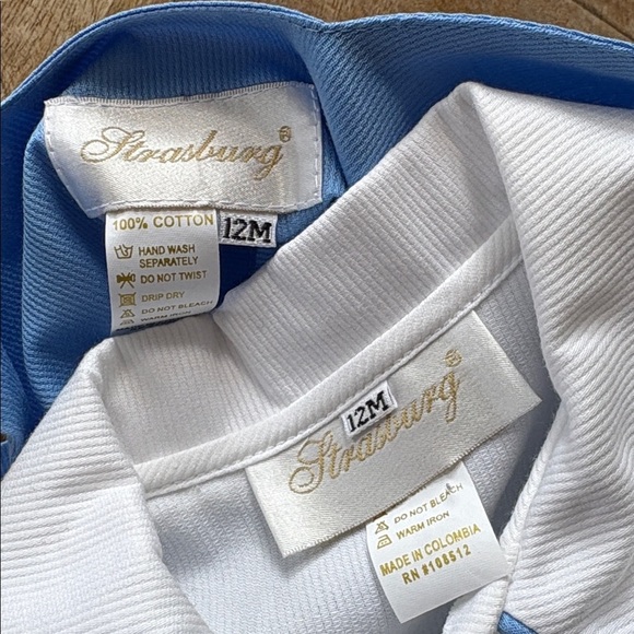 NWOT Strasburg Boys Bunny Romper 12m - Picture 2 of 6